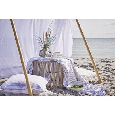 Lene Bjerre Olivia Kudde Benvit Bomull 60x60 cm