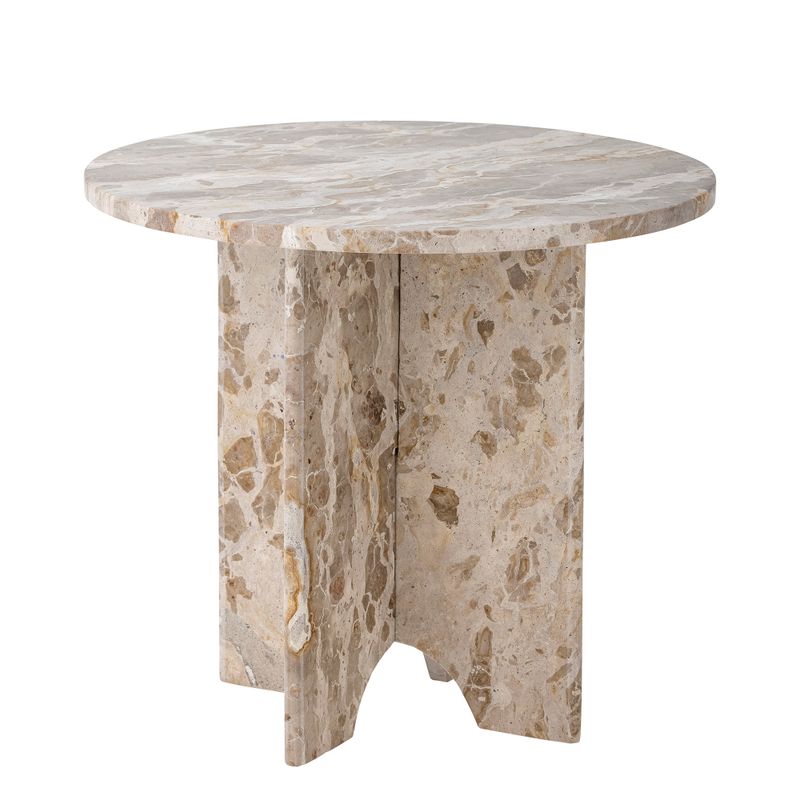 Sidobord Brun Marmor Jasmia | Bloomingville