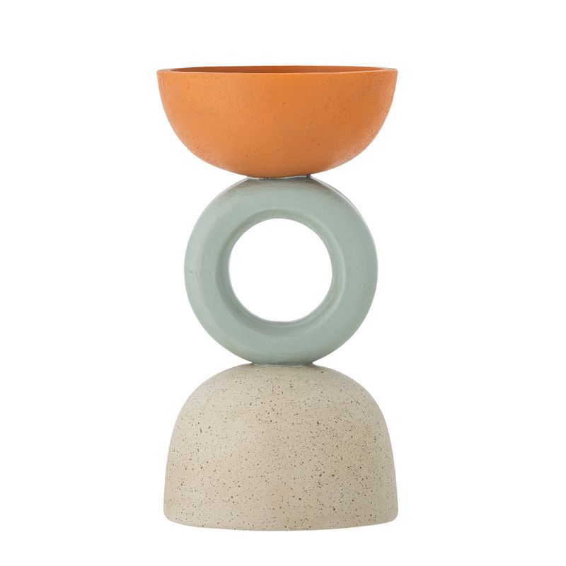 Värmeljushållare Orange Polyresin Loretta | Bloomingville