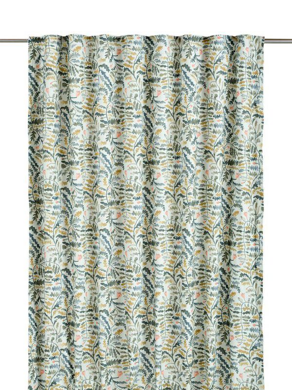 Svanefors Bertie Gardin 2-pack Blågrön 135x280 cm