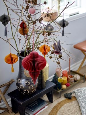 Dekorationsvas Svart Terrakotta Gorm | Bloomingville