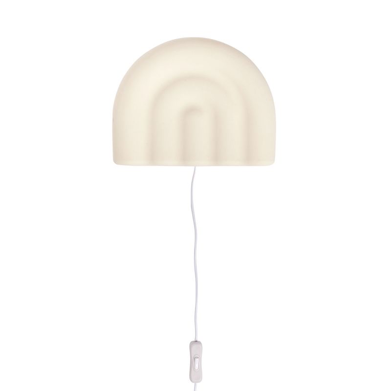 Vägglampa Offwhite Silikon. Plast OYOY MINI