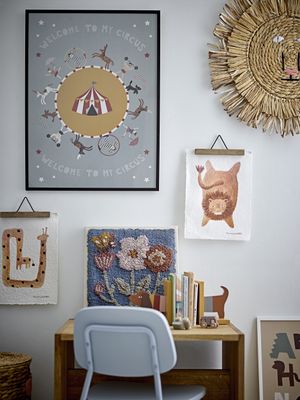 Bloomingville Gugga Stol, Grå, Plywood L40xH60xW32 cm