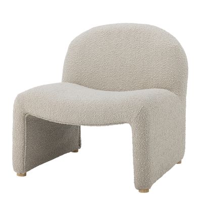 Neel Loungefåtölj Natur Polyester H74cm Bloomingville