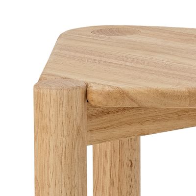 Sidobord Natur Gummiträ Kassia | Bloomingville