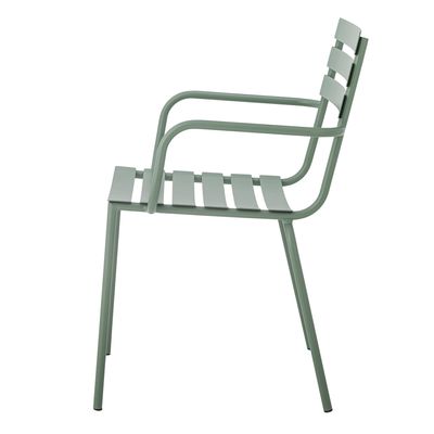 Matsalsstol Grön Galvaniserad metall Monsi | Bloomingville