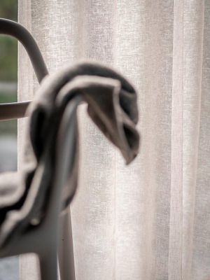 Svanefors Diana Gardin 2-pack Beige 140x280 cm