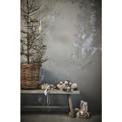 Lene Bjerre Clarinne bauble H12 cm Pulverrosa