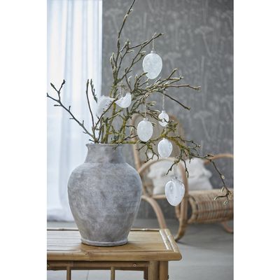 Lene Bjerre Anna Vas Grå Keramik H40.5 cm