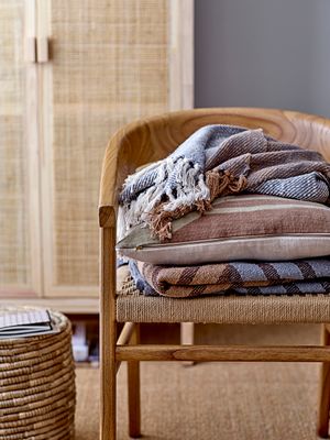 Kudde Brun Bomull Eta | Bloomingville