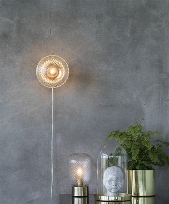 Juliette Vägglampa Klar/mässing diam 16 Klar | PR Home