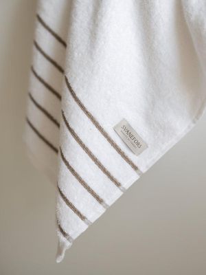 Svanefors Carlton Handduk Vit 50x70 cm