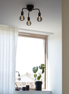 Loft Plafond Svart 37cm | PR Home