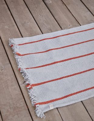 Dörrmatta Dammblå Återvunnen Polyester OYOY LIVING