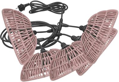 Flex Out Ljusslinga Inkl 5st Hue 20cm Rosa | PR Home