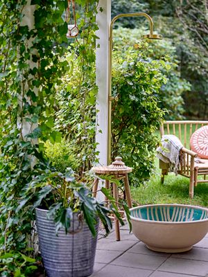 Fåtölj Natur Bambu Sole | Bloomingville