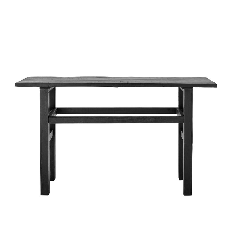 Konsolbord Svart Återvunnet trä Riber | Bloomingville