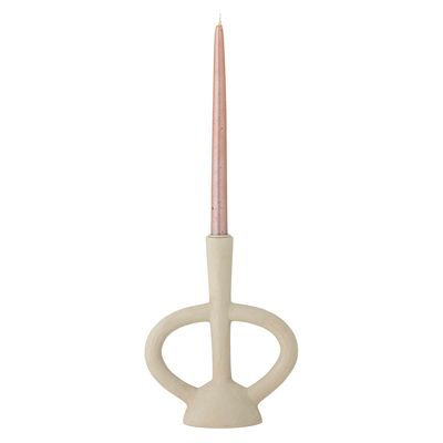 Ljusstake Vit Polyresin Ramina | Bloomingville