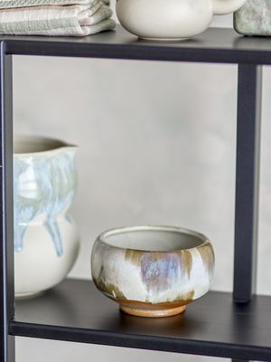 Bloomingville Jade Skål, Natur, Stengods Ø12xH7,5 cm, Set om 4