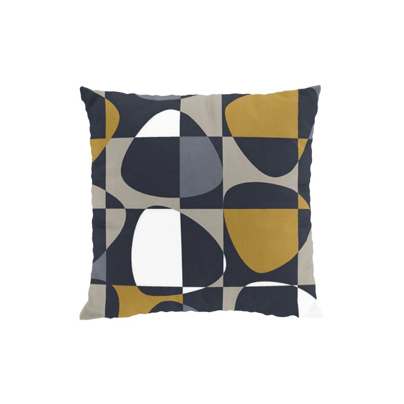 Mosaik grå kuddfodral Arvidssons Textil