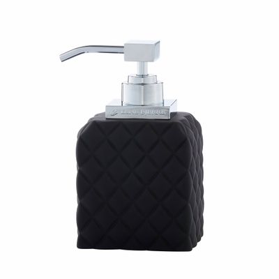 Lene Bjerre Portia Dispenser H16 cm Svart/Silver