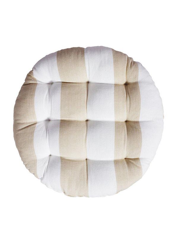 Svanefors Louise Stolsdyna Beige Ø40 cm