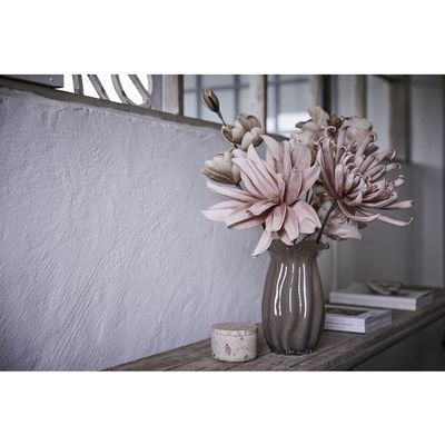 Lene Bjerre Scarlett Vas Linne Glas H28 cm