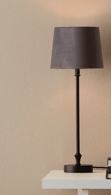 Liam Lampfot Svart 46cm | PR Home