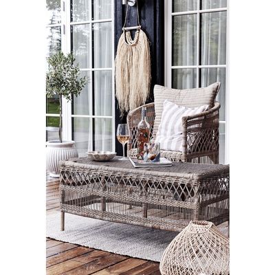 Lene Bjerre Filisa Kudde Tigeröga Linne 60x60 cm