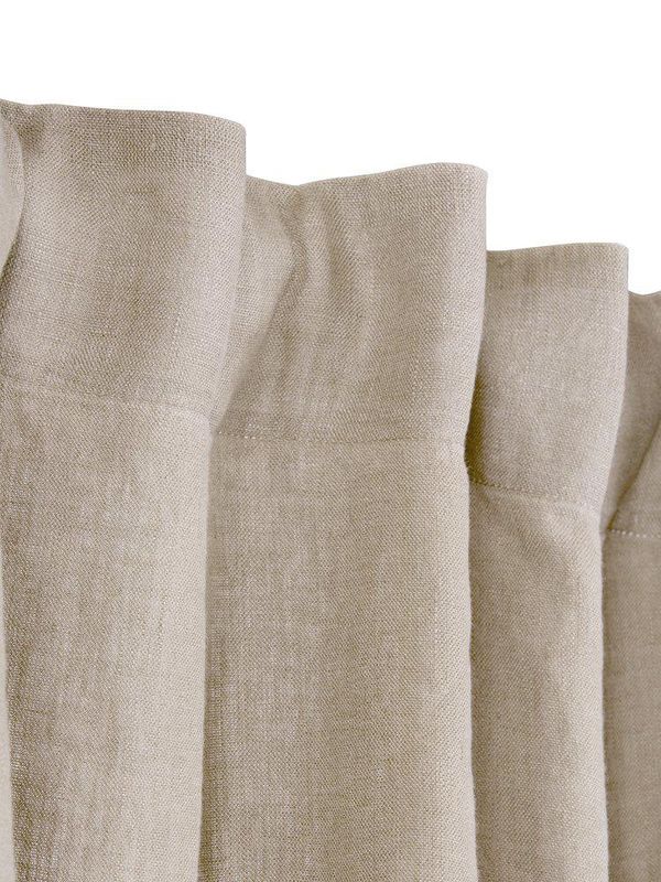 Svanefors Julie Kappa Lin/Vit 50x250 cm