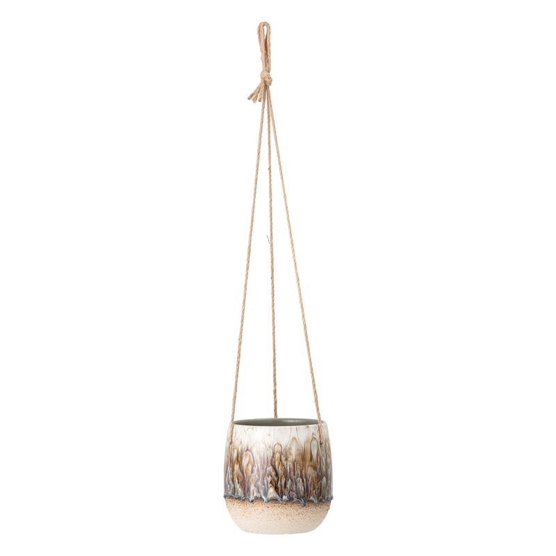 Hängande kruka Natur Stengods Rezan | Bloomingville