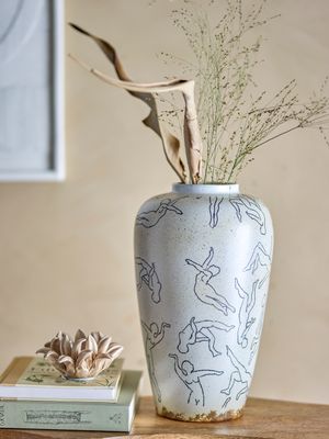 Vas Natur Stengods Adah | Bloomingville