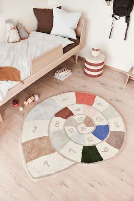OYOY Nautilus Hopscotch Matta Flerfärgad Ull