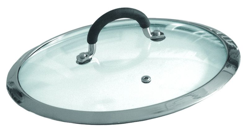 Glaslock Comfort Line, Rostfri Kant & Ventilationshål Ø20 cm Ronneby Bruk