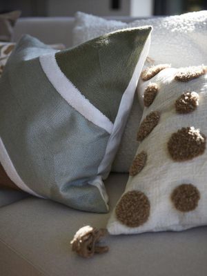 Svanefors Claire Kuddfodral Mossa 45x45 cm