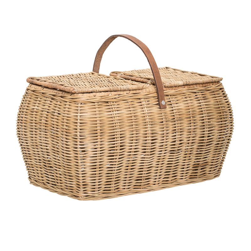 Gor Korg m/lock Natur Rotting H26cm Bloomingville