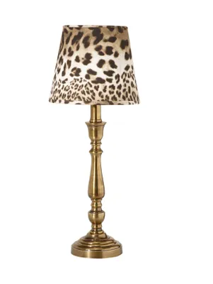 Therese Lampfot Antikmässing 34cm | PR Home