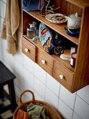 Necessär Blå Bomull Bari | Bloomingville