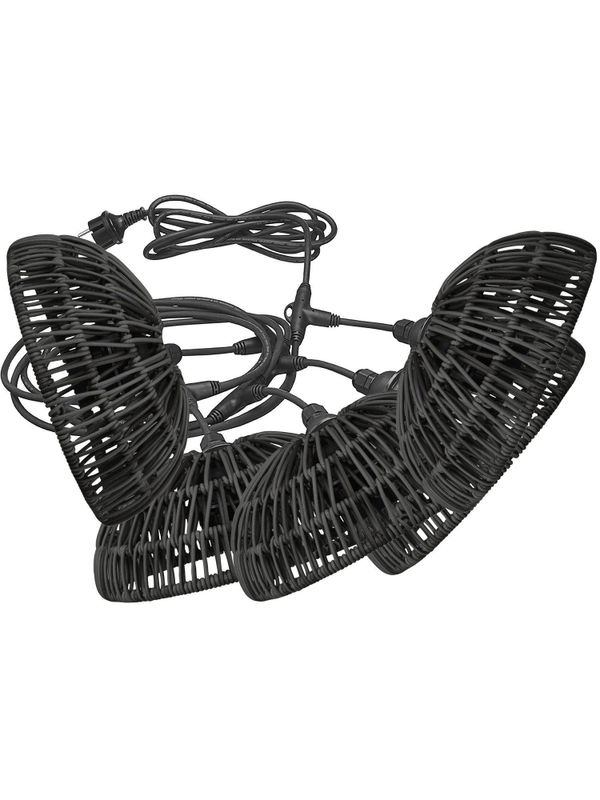 Flex Out Ljusslinga Inkl 5st Hue 20cm Svart | PR Home