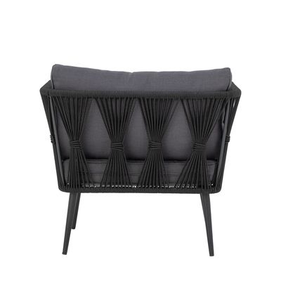 Pavone Loungefåtölj Svart Metall H72cm Bloomingville