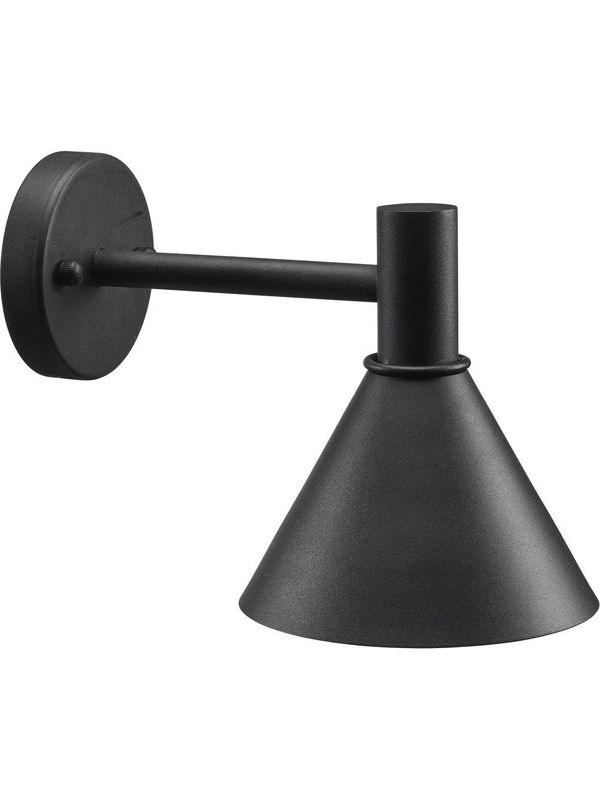 PR Home MiniTripp fasadlampa 230V IP44 svart 30cm