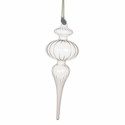 Lene Bjerre Glosille Julhänge H21 cm Linne