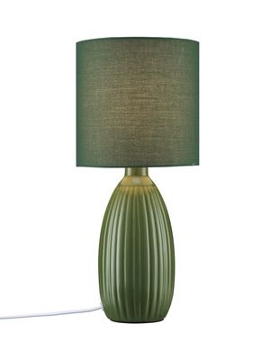 Uno bordslampa Grön 37cm Oliv | PR Home