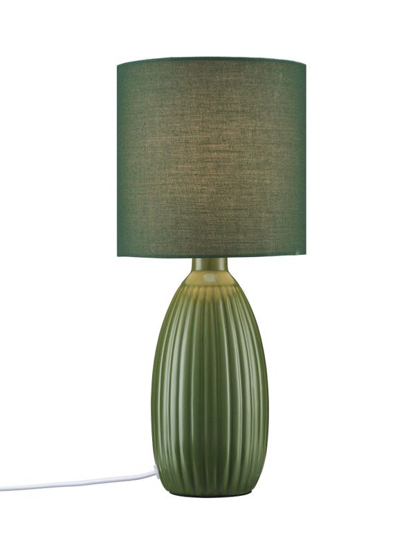 Uno bordslampa Grön 37cm Oliv | PR Home