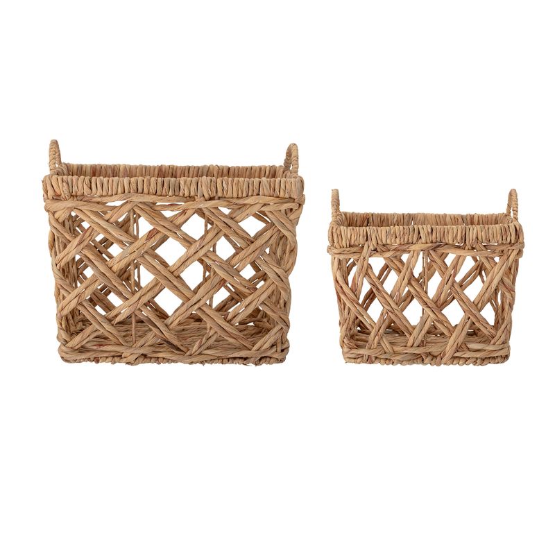 Korg Natur Vattenhyacint Sadia Set om 2 | Bloomingville