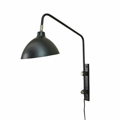Lene Bjerre Sofinna Vägglampa Svart Keramik H48 cm