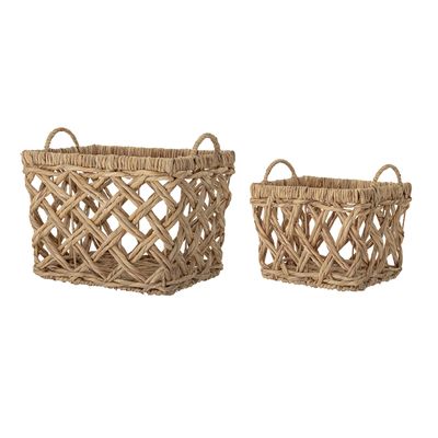 Sadia Korg Natur Vattenhyacint H40cm Set om 2 Bloomingville