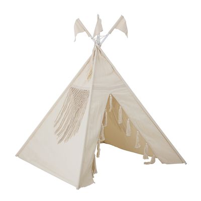 Fardin Barnens tipi Natur Bomull L110 cm Bloomingville Mini