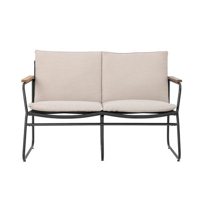 Soffa Svart Metall Hampton | Bloomingville