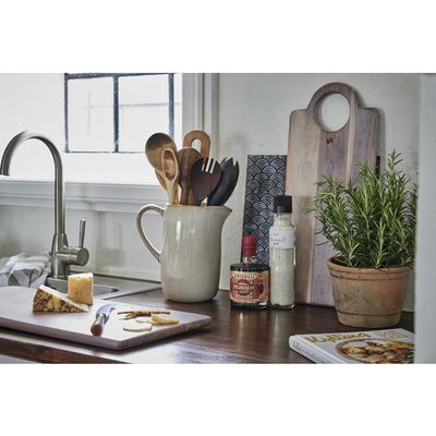 Lene Bjerre Amera Tårtfat Vit Stengods Ø32.5 cm